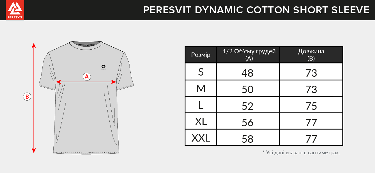 Peresvit Dynamic Cotton Short Sleeve T-shirt Phantom Black, Photo No. 3